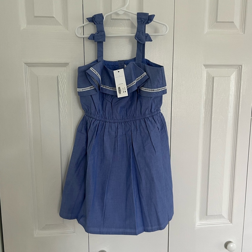 NWT! J&J chambray dress - size 7